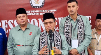 Pasangan Bedas Jilid II Resmi Daftar sebagai Calon Bupati dan Wakil Bupati Bandung, Dukungan Penuh 13 Partai Politik