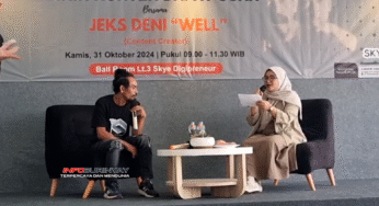 SMK Skye Digipreneur Gelar Sharing Session: “Bikin Konten Dapat Cuan” bersama Jeks Deni “Well”