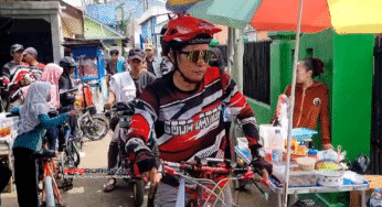Sepeda Santai Meriahkan Hari Pahlawan di Desa Sukamulya Rancaekek