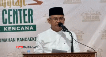 Masjid Islamic Centre Pertama kali digunakan sholat Iedul Fitri, memiliki lahan 2000m2