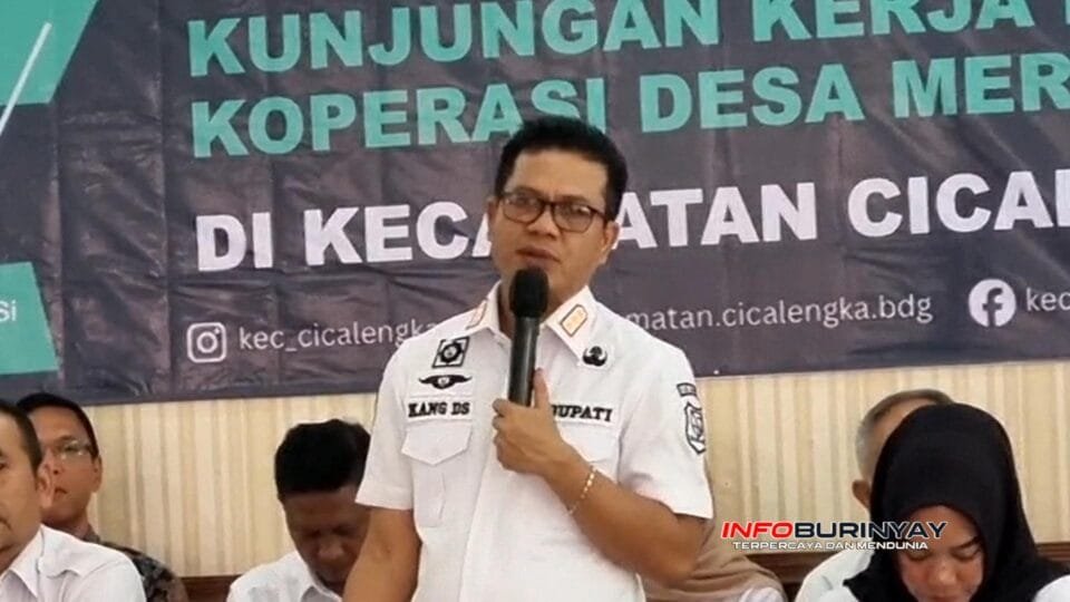 Bupati Bandung memberikan arahan kepada pengurus KDMP Cicalengka dan Nagreg tentang pemerataan ekonomi desa