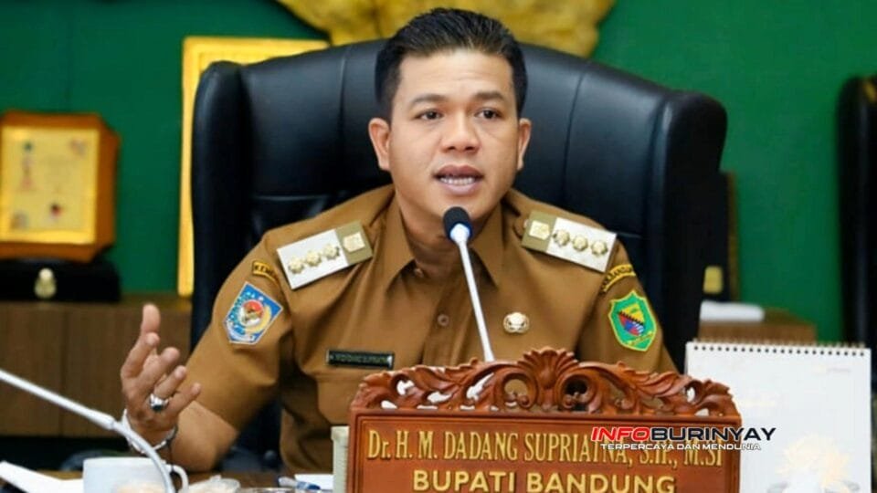 Bupati Bandung HM Dadang Supriatna memberikan penjelasan resmi terkait teguran tertulis kepada Kepala Desa Cukanggenteng di Kabupaten Bandung