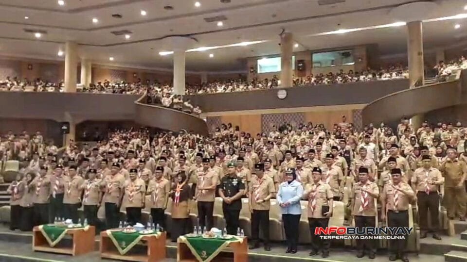 Kwarcab Kabupaten Bandung gelar resepsi Hari Pramuka ke-64 di Gedong Budaya Sabilulungan, teguhkan komitmen cetak generasi emas 2045.