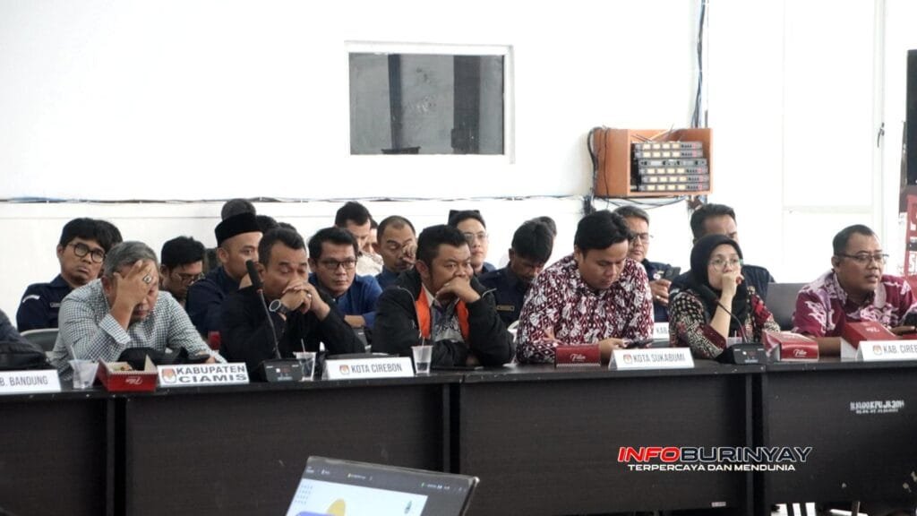 Peserta FGD dari perwakilan KPU Kabupatenkota se-Jabar.