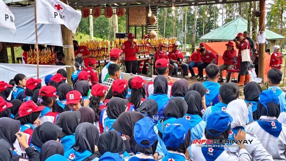 Penutupan Jumbara PMR 2025 Kabupaten Bandung di Awana Resort Ciwidey dihadiri ratusan peserta PMR dan jajaran PMI
