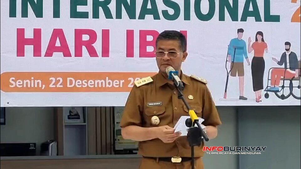 Wakil Gubernur Jawa Barat H. Erwan Setiawan, SE., menyampaikan sambutan pada Peringatan Hari Disabilitas Internasional dan Hari Ibu 2025 di Kabupaten Bandung.