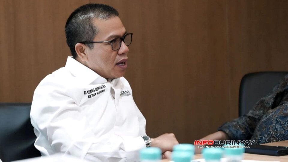 Dadang Supriatna saat mengikuti audiensi dengan jajaran PT PLN (Persero) membahas percepatan proyek PLTS 100 GW di Jakarta