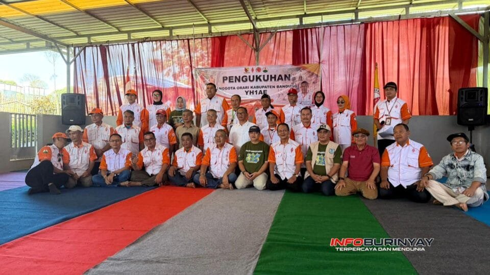 Pengukuhan 56 anggota baru ORARI Lokal Kabupaten Bandung di Pangalengan April 2026