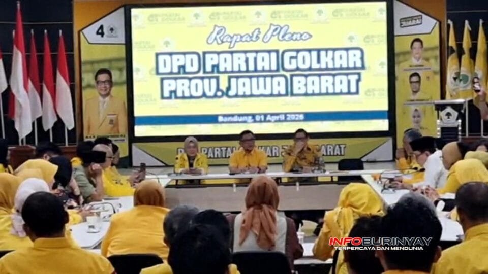 Rapat pleno DPD Partai Golkar Provinsi Jawa Barat di Bandung membahas persiapan Musda dengan penekanan pada soliditas kader