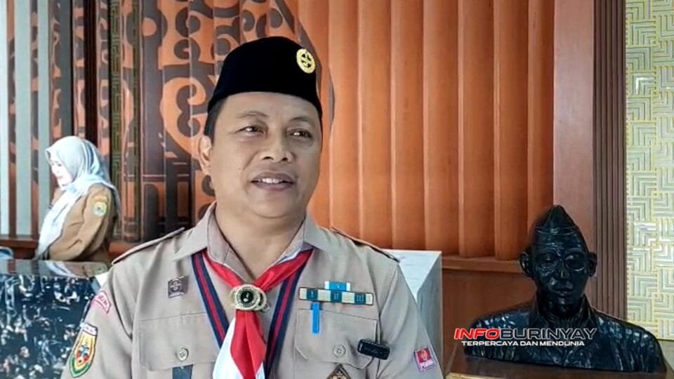 Kabid SD Disdik Kabupaten Bandung, Kiki Taufik Kurnia, memberikan keterangan terkait pelaksanaan SPMB 2026 di Kabupaten Bandung.