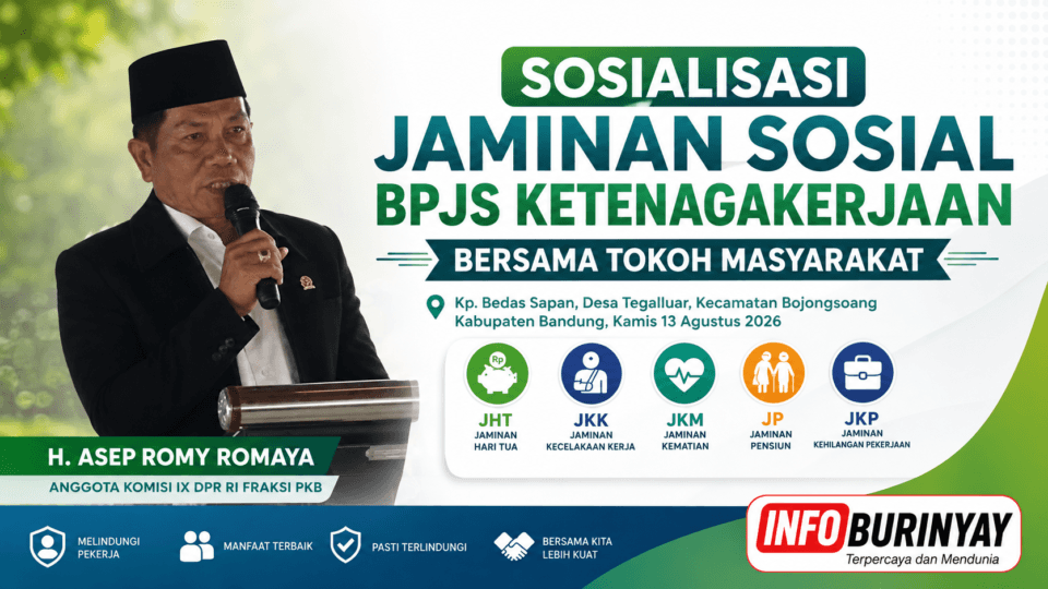 Asep Romy Romaya sosialisasi BPJS Ketenagakerjaan untuk pemuda Kabupaten Bandung