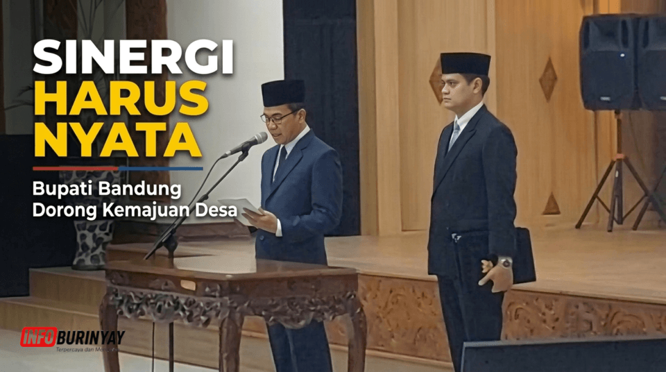 Bupati Bandung Dadang Supriatna menyampaikan pesan tentang sinergi Kades dan BPD