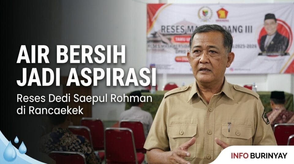 Dedi Saepul Rohman soroti kebutuhan air bersih warga Rancaekek saat reses DPRD Kabupaten Bandung
