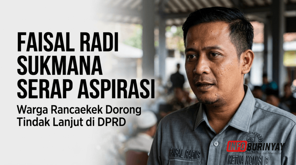 Faisal Radi Sukmana serap aspirasi warga Rancaekek dalam reses DPRD Kabupaten Bandung