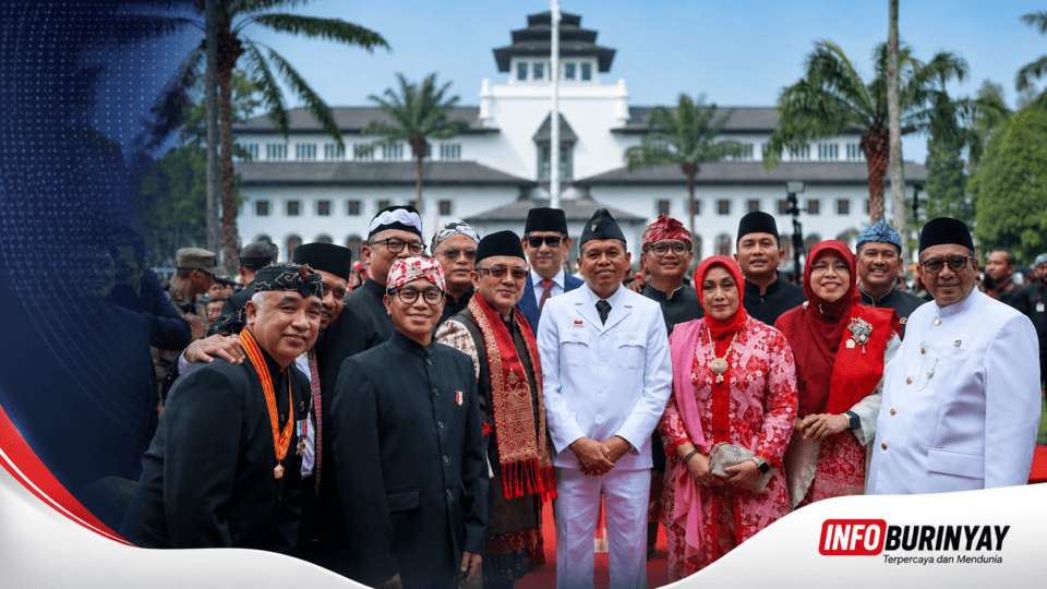 Anggota DPRD Jawa Barat H Aceng Malki bersama tokoh dan masyarakat pada peringatan HUT ke-81 Kemerdekaan Republik Indonesia di Bandung