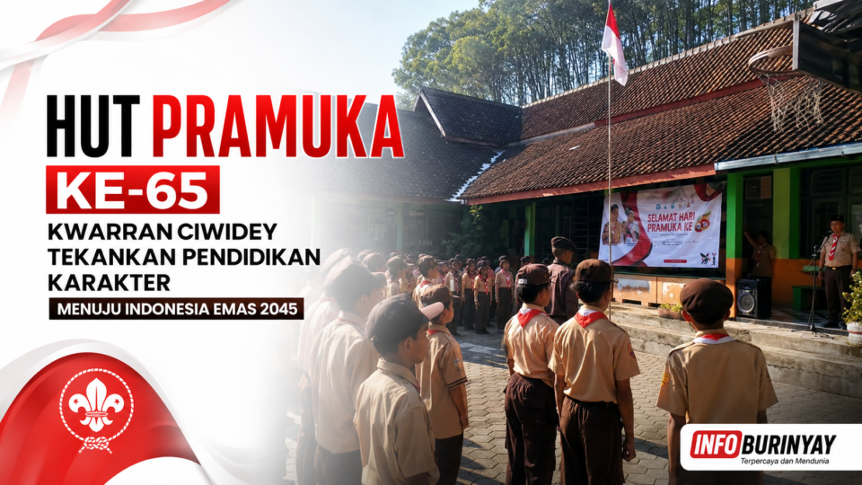 HUT Pramuka ke-65 Kwarran Ciwidey memperkuat pendidikan karakter dan nasionalisme generasi muda menuju Indonesia Emas 2045