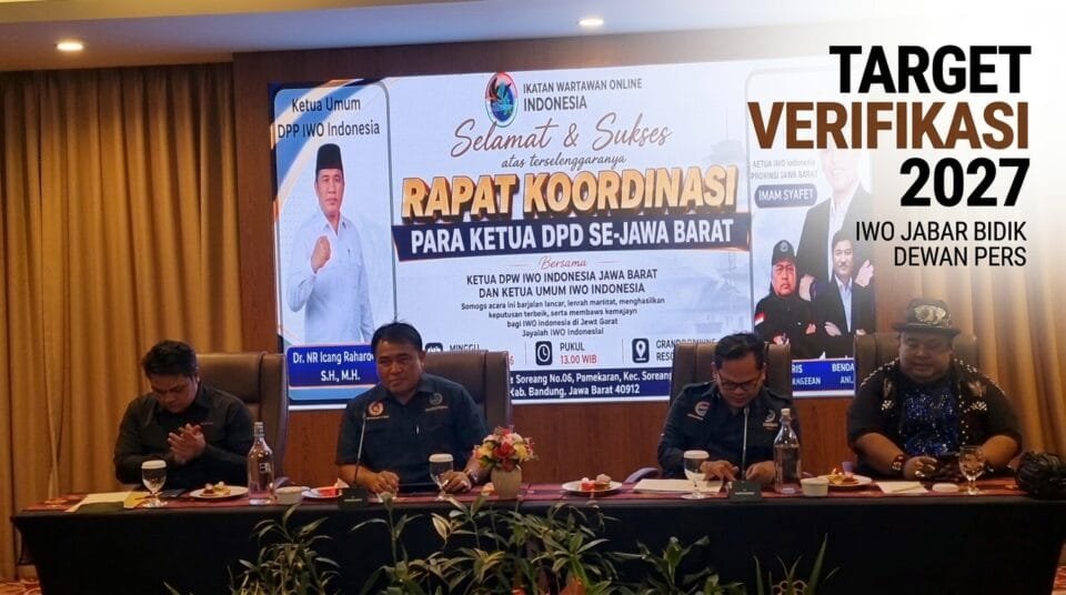 Konsolidasi IWO Indonesia Jabar Menuju Verifikasi Dewan Pers 2027
