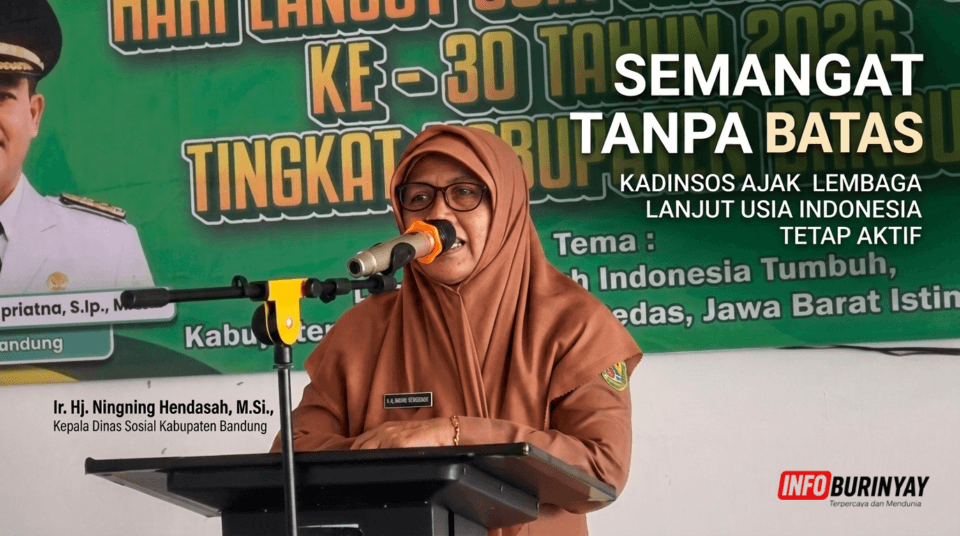 Ir. Hj. Ningning Hendasah sampaikan pesan hari tua bukan kendala dalam kegiatan LLI Kabupaten Bandung
