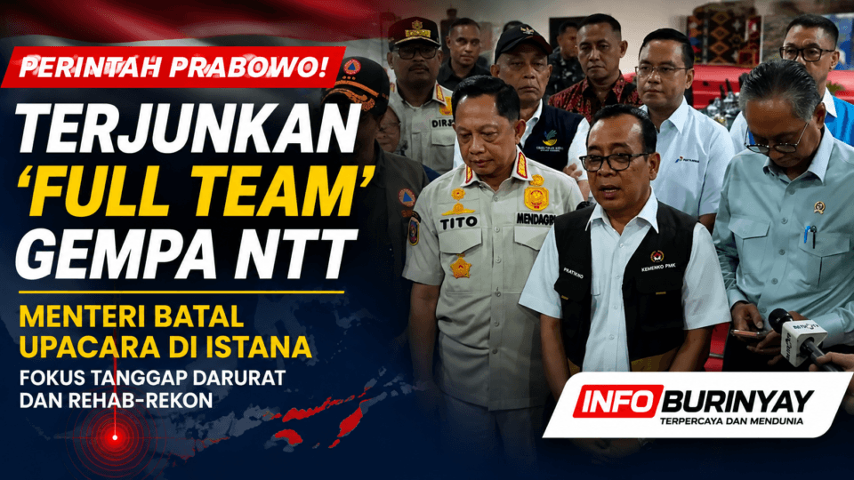 Presiden Prabowo terjunkan full team tangani gempa NTT, menteri fokus tanggap darurat dan rehab-rekon