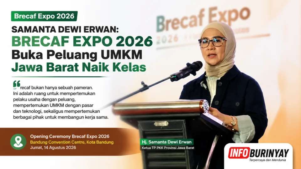 Hj. Samanta Dewi Erwan dorong UMKM Jawa Barat naik kelas di Brecaf Expo 2026