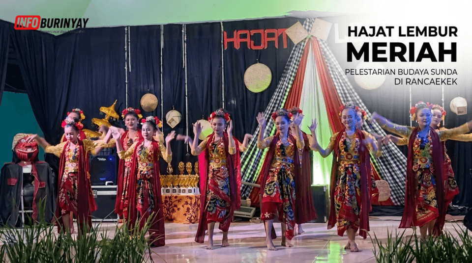 Tarian Budaya Sunda Jadi Sorotan Hajat Lembur Desa Sukamanah Rancaekek