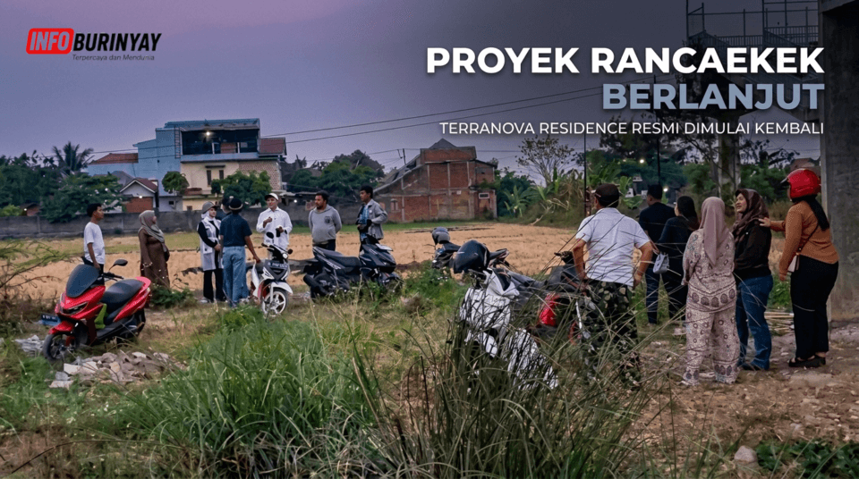 Pembangunan unit ruko dan rumah di Terranova Residence Rancaekek Bandung