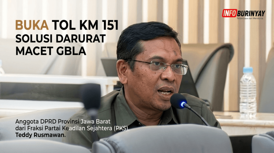 Teddy Rusmawan soroti kemacetan GBLA dan akses Tol KM 151