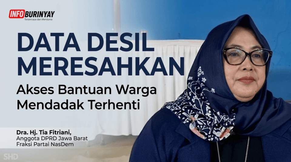 Tia Fitriani soroti perubahan desil warga saat diwawancarai awak media