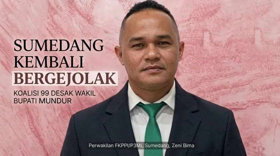 Zeni Bima Koalisi 99 Peduli Sumedang soroti polemik Wakil Bupati