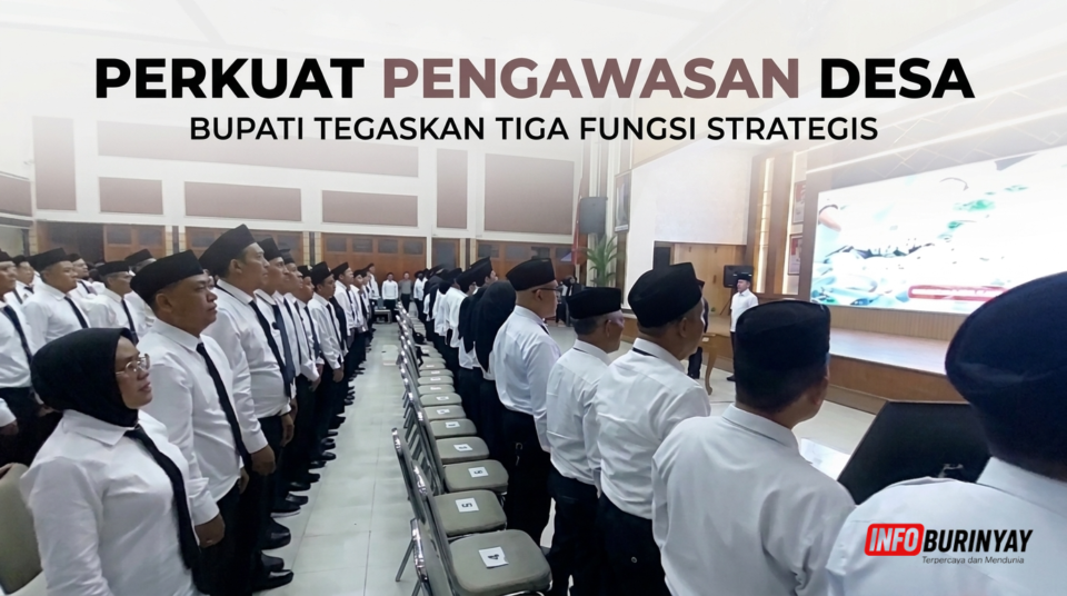 180 anggota BPD Kabupaten Bandung dari 11 kecamatan mengikuti prosesi peresmian dan pengucapan sumpah janji jabatan tahun 2026.