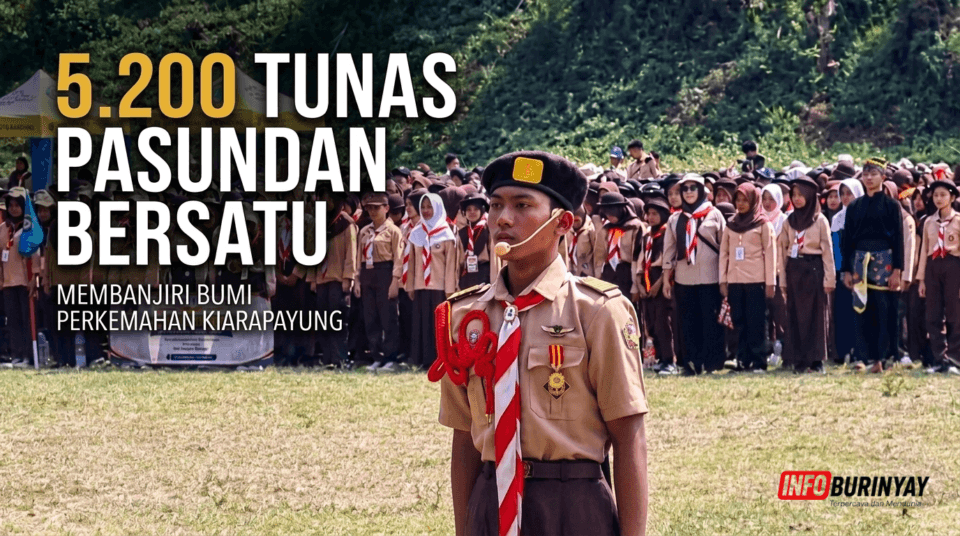 5.200 peserta mengikuti Upacara Pembukaan Kemah Budaya Sako Paguyuban Pasundan IV di Kiarapayung Sumedang