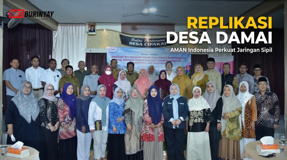 AMAN Indonesia Perkuat Replikasi Desa Damai Berkelanjutan dan Kepemimpinan Perempuan