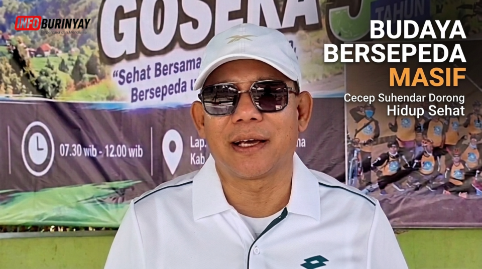 Cecep Suhendar Dorong Budaya Bersepeda saat HUT ke-5 GOSEKA Rancaekek