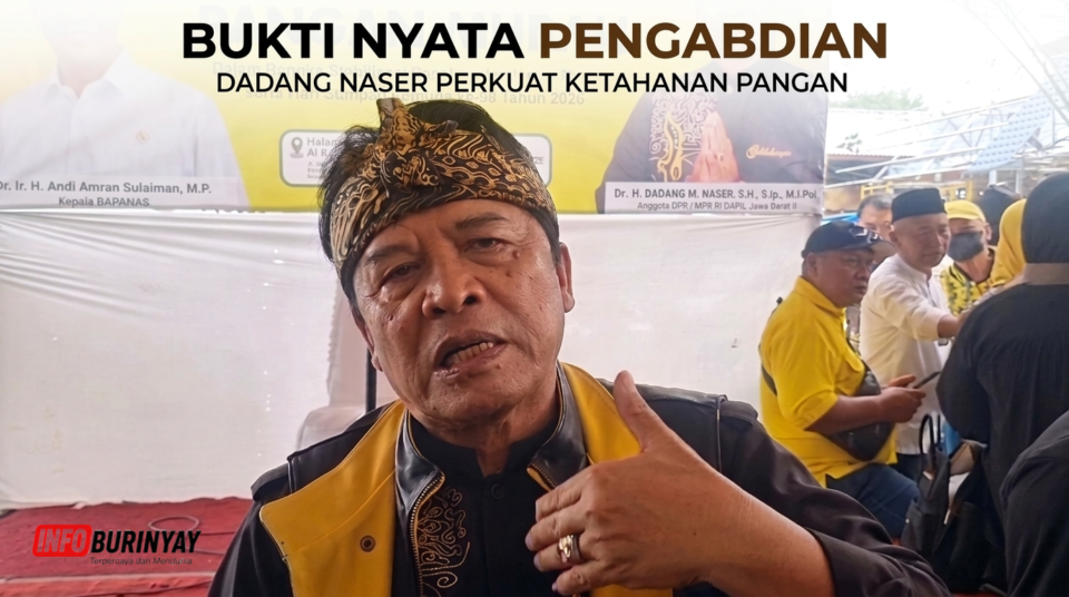 Dadang M. Naser Anggota DPR RI Fraksi Golkar paparkan capaian bantuan pertanian dan beasiswa