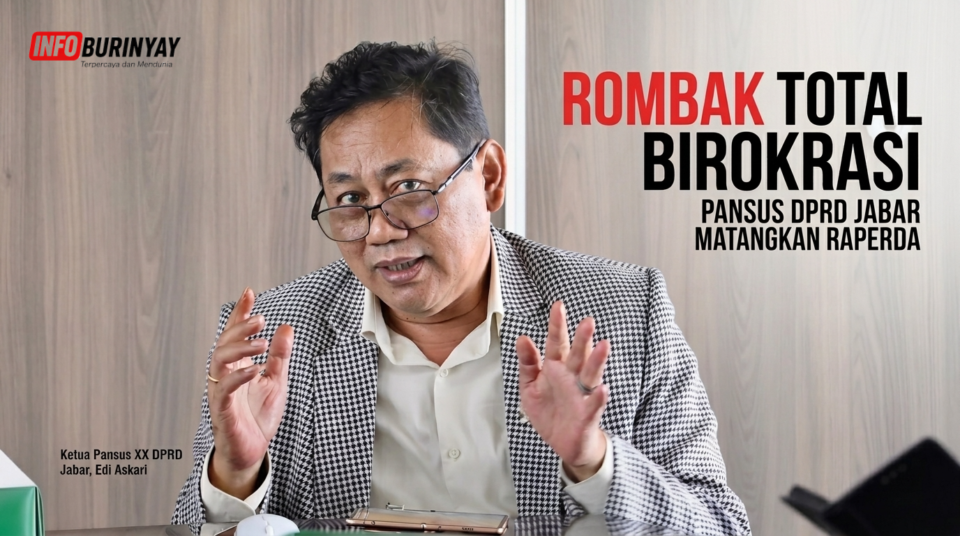 Ketua Pansus XX DPRD Jabar Edi Askari membahas penggabungan 14 OPD menjadi 7 dan kajian Badan Pengelola Aset.