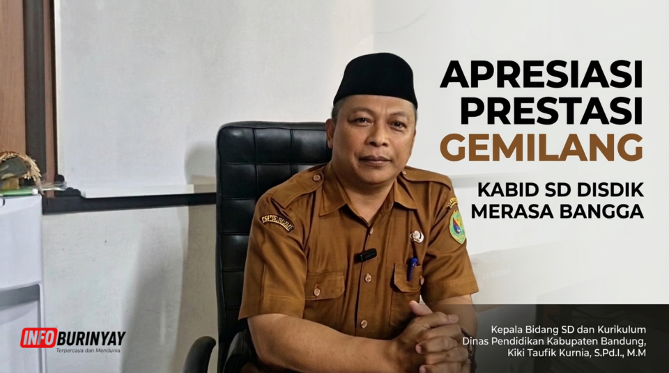 Kiki Taufik Kurnia Disdik Kabupaten Bandung apresiasi prestasi SDN Cingcin Soreang di Jambore Literasi 2026