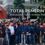 Mahasiswa Universitas Langlangbuana menyampaikan aspirasi melalui orasi terkait ekologi, konflik agraria, demokrasi, dan evaluasi pemerintahan.