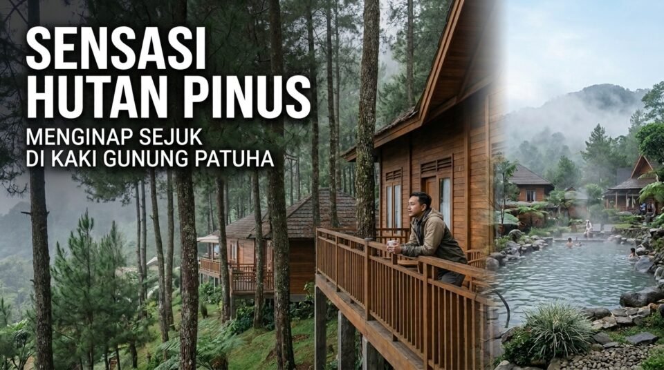 Patuha Resort Ciwidey, penginapan di tengah hutan pinus dengan udara sejuk dan panorama alam pegunungan